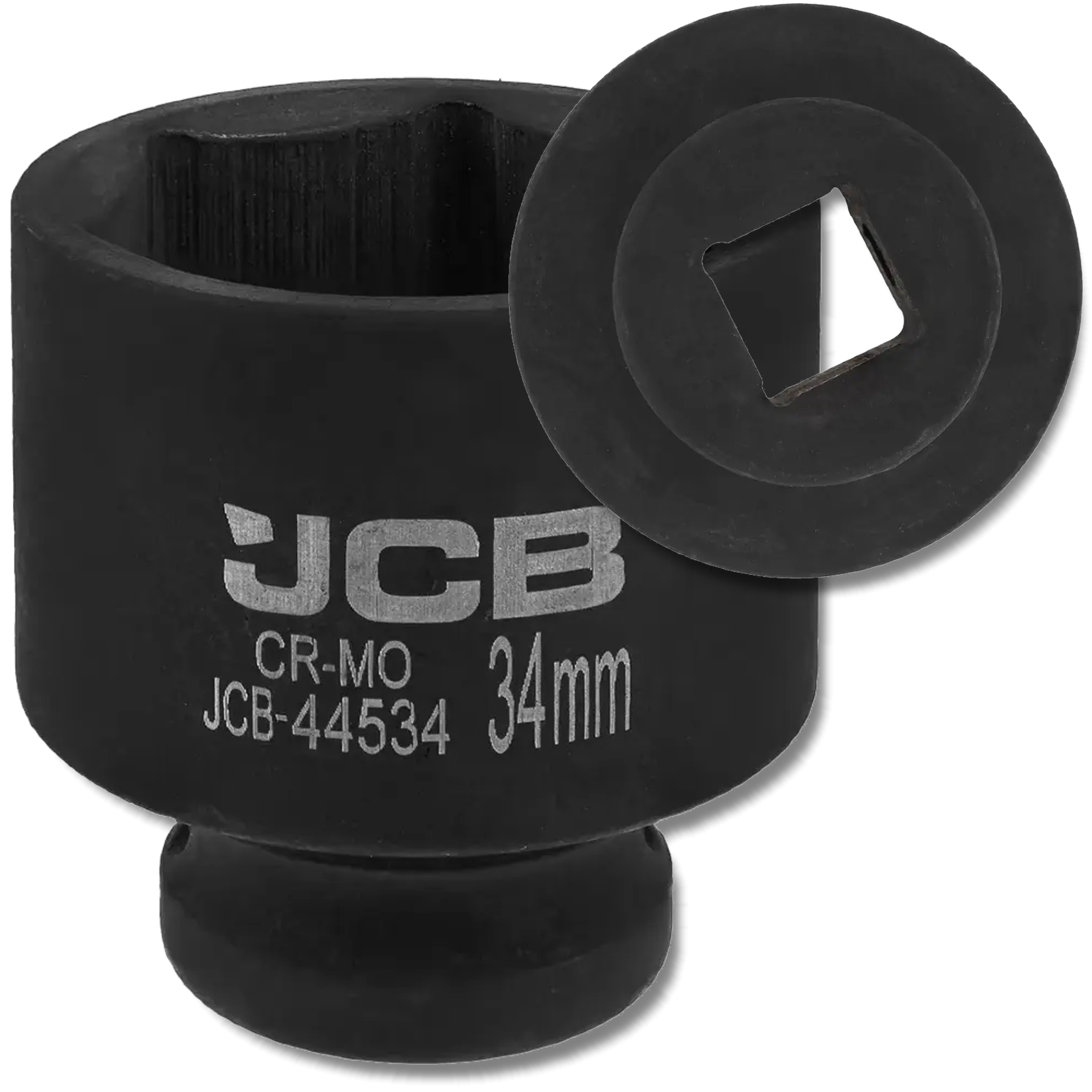 Nasadka udarowa 1/2" 6-kątna Cr-Mo klucz nasadowy 34 mm Jcb