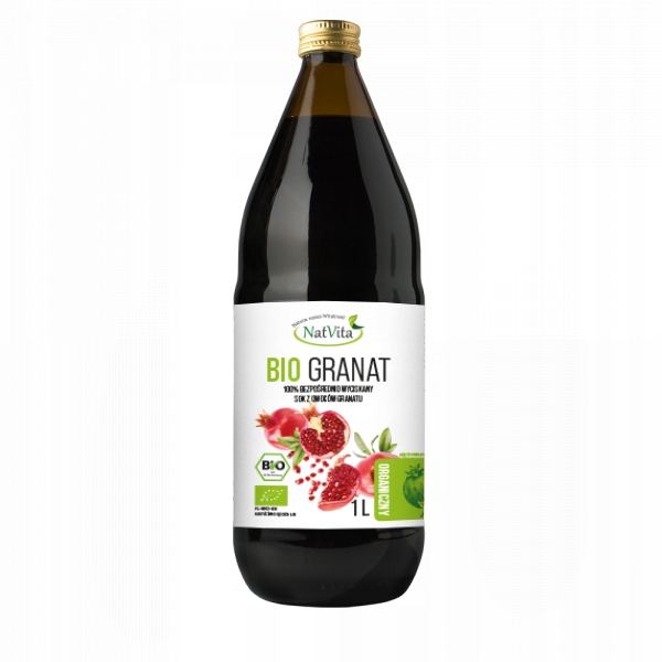 

Sok z Granatu Bio 1000ml NatVita