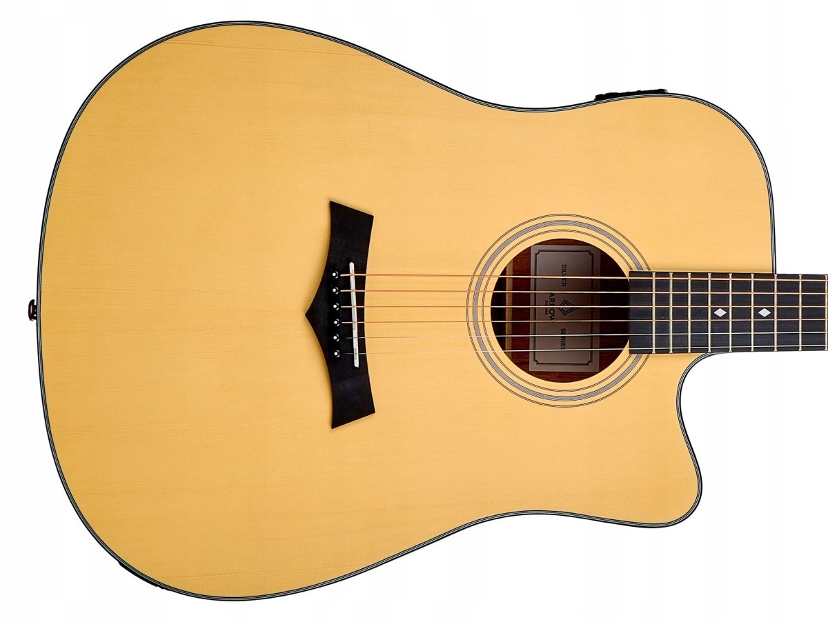 Elektro-akustická kytara Arrow Silver D Ce (nt)