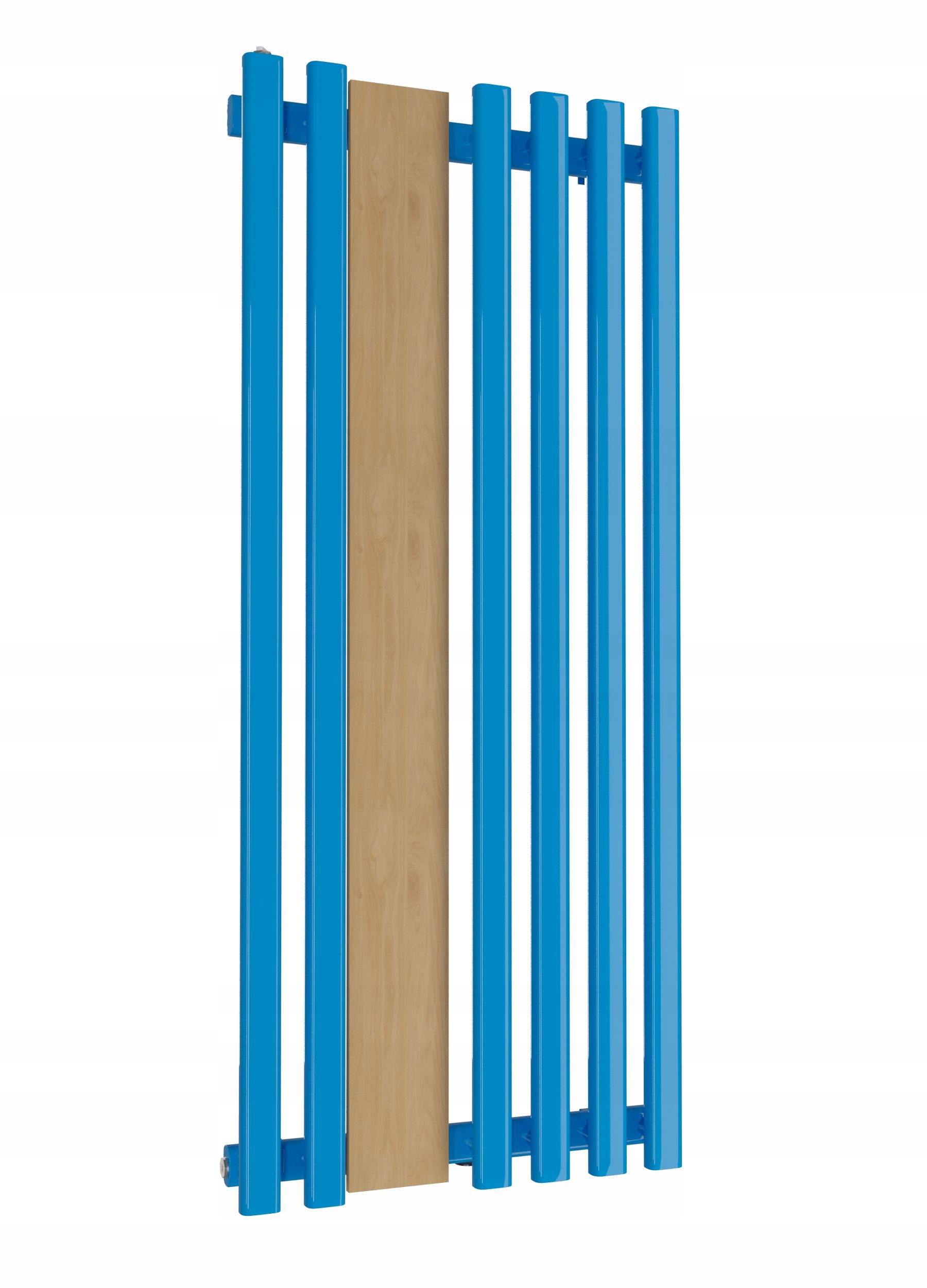 Dekorativní radiátor Flower WOOD100x60 Modrý