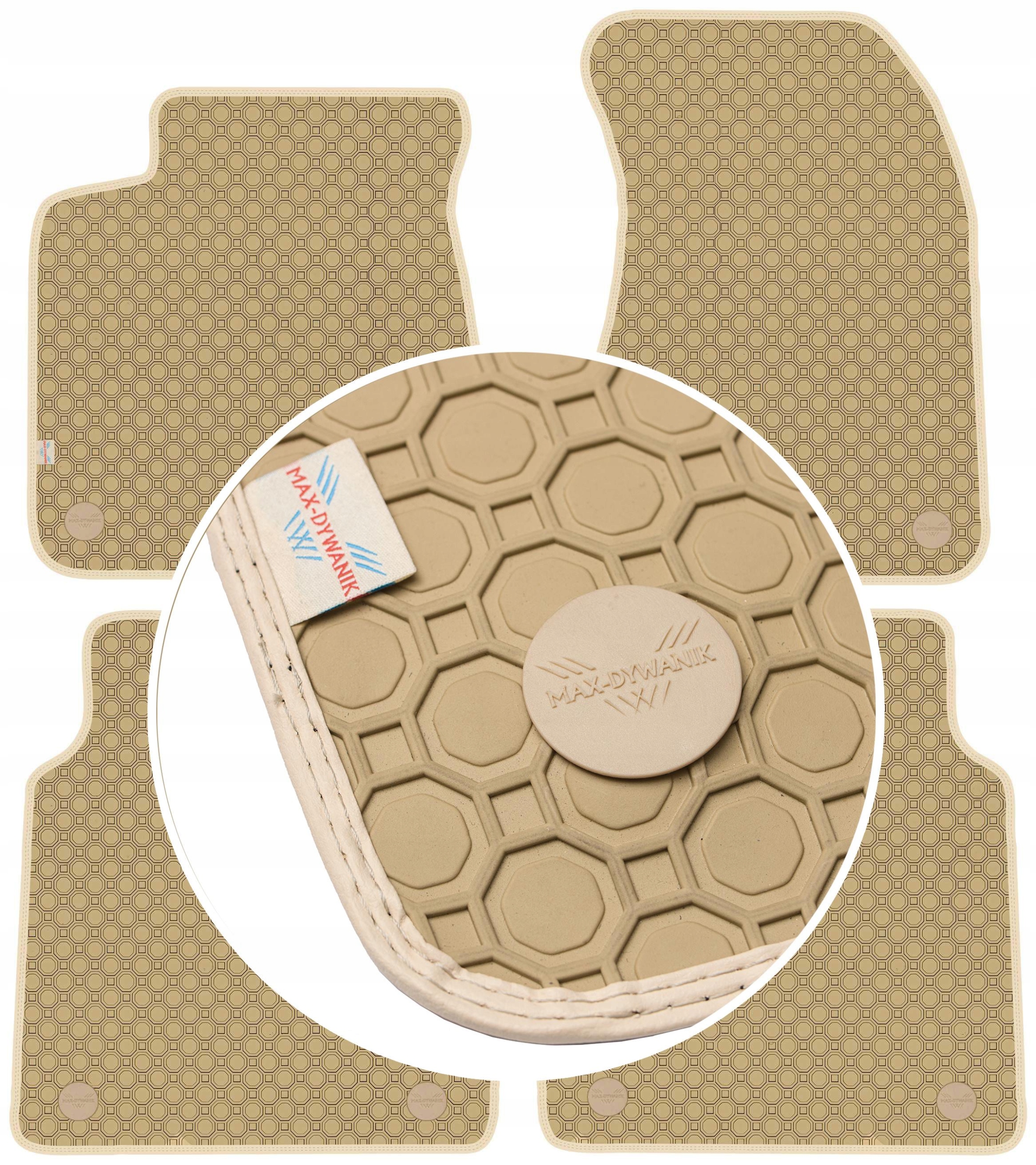 Коврики Max-Коврик резиновые 100459942100 4 el.
