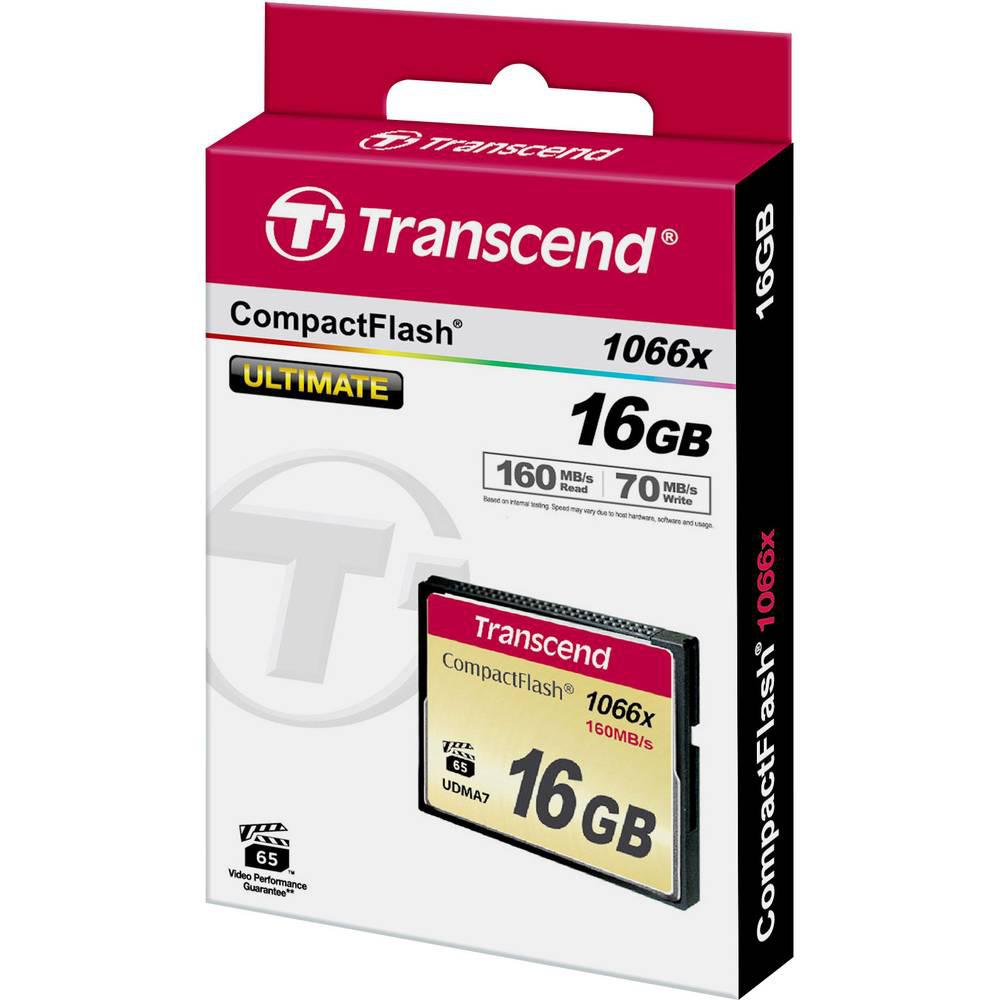 Karta pamięci CF Transcend 16 GB 1000x Producent Transcend