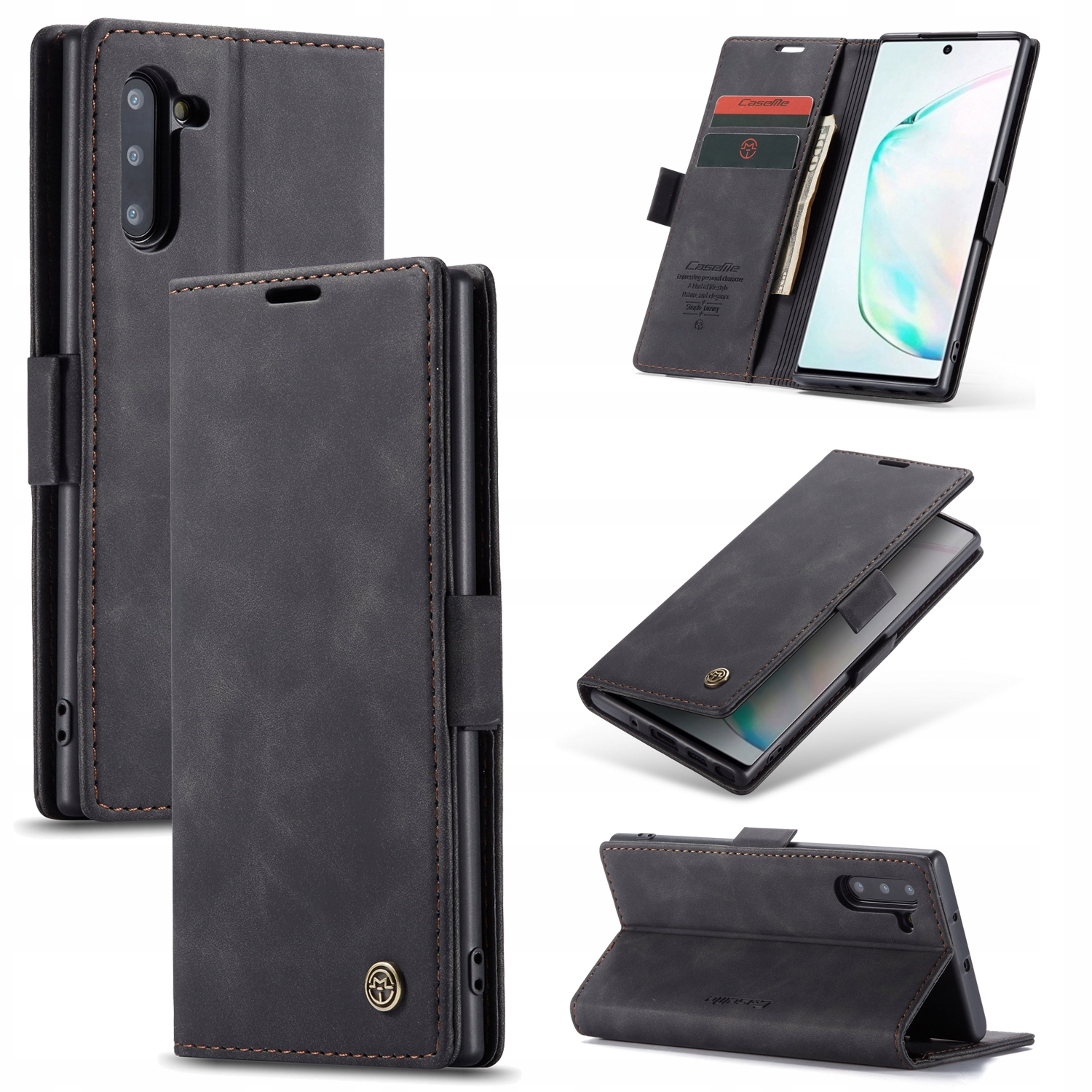 

Caseme | Eleganckie etui portfel do Galaxy Note 10