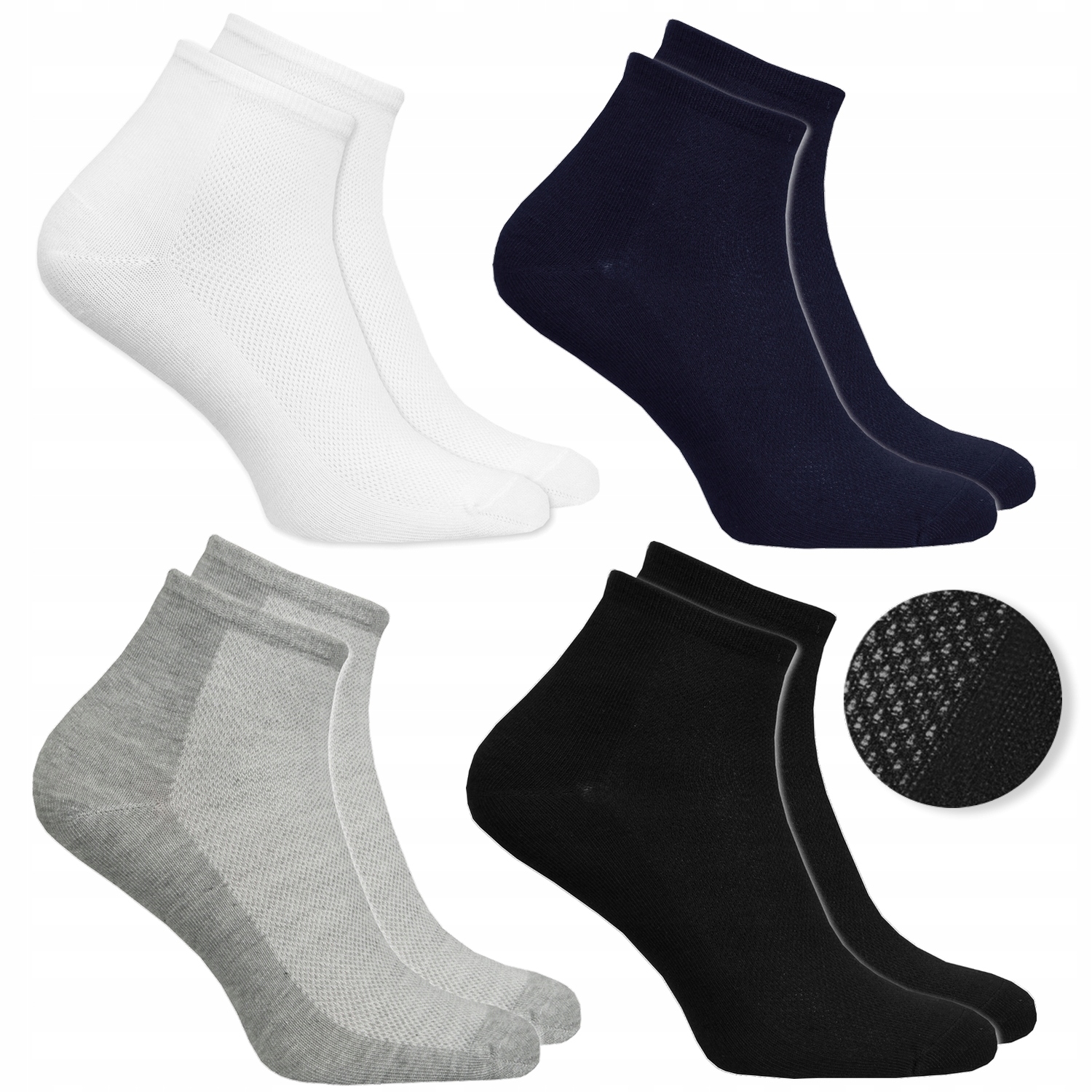 

4x Stopki Zakostki Sportowe Oddychające 40-44 S23