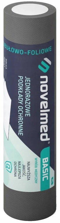 

Podkład serweta podfoliowana 33x48 rolka czarna