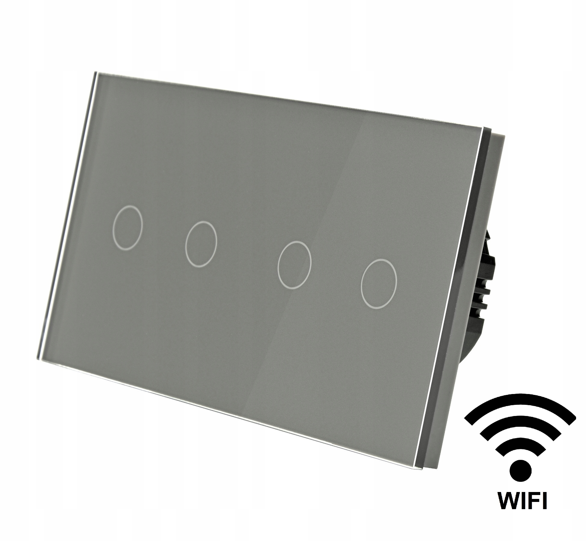 

Włącznik Dotykowy Poczwórny 2P+2P Tuya Wifi Bez N