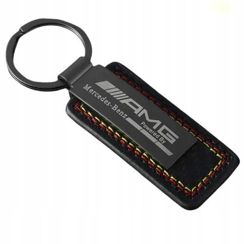 Brelok Mercedes-benz Amg Grawer Amg Powered Karbon Metal Mb