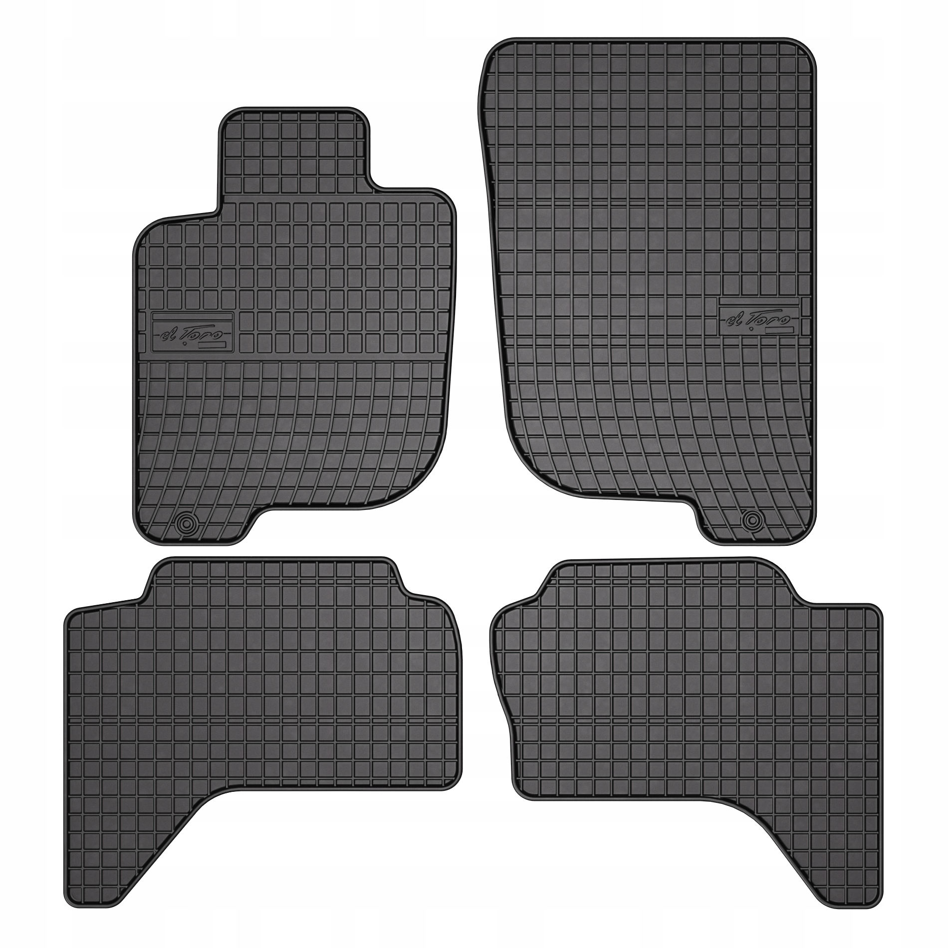 

Dywaniki gumowe ElToro do Mitsubishi L200 IV 06-15