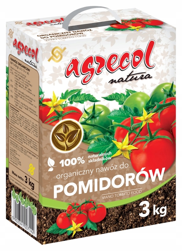 

Organiczny nawóz do pomidorów 3 kg Agrecol