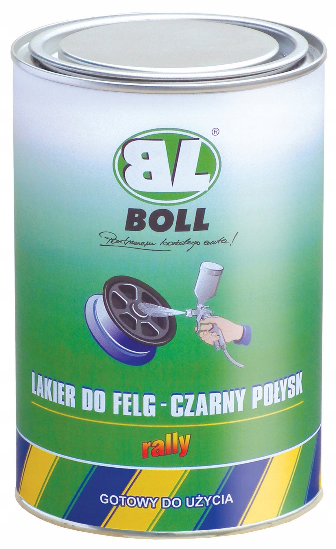 

Boll Lakier Do Felg Rally Czarny Połysk 1L