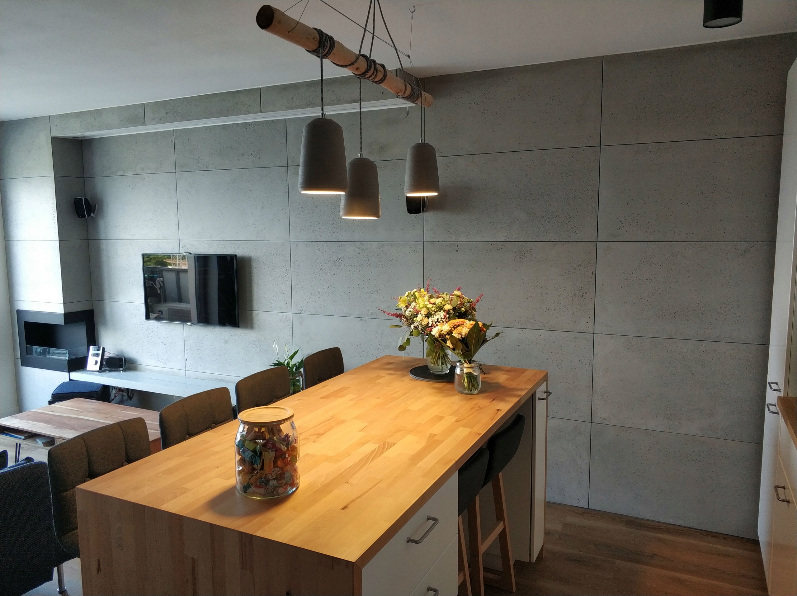 Beton Architektoniczny Płyty 100x50x1cm GRC 100% Materiał beton