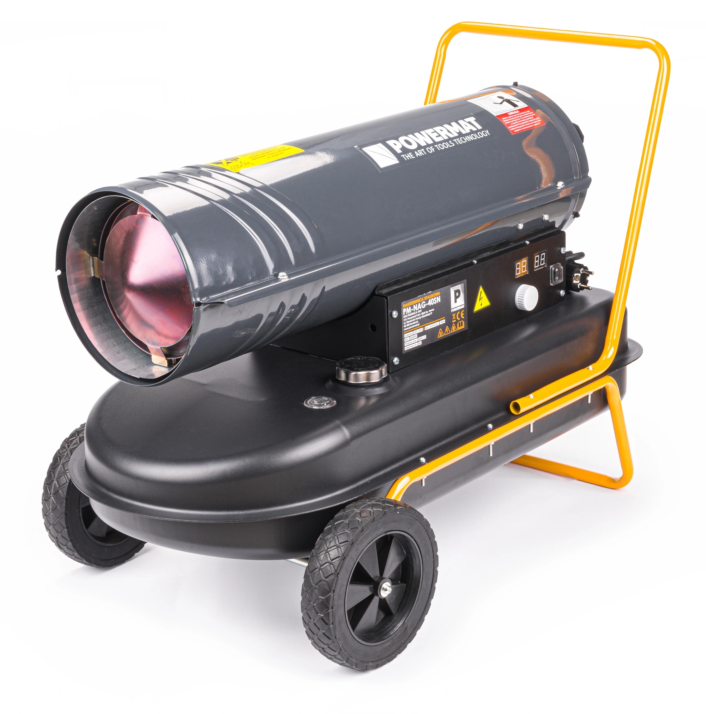 Powermat Powermat Teplomet Olejový Turbo s LCD displejem 40 kW PM-TOP-40LCD