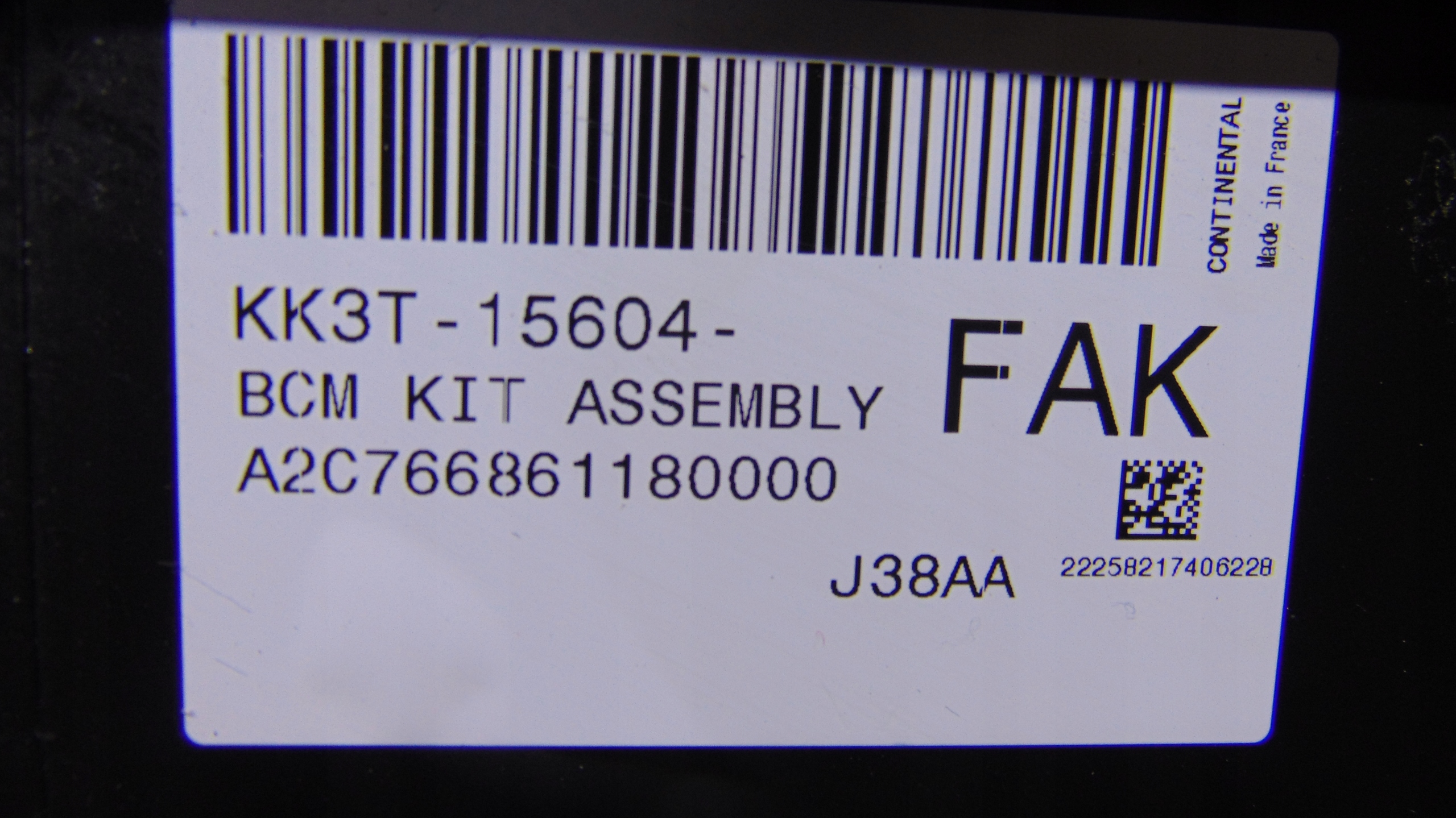 comfort control unit FORD TRANSIT MK8 12-20 ROK