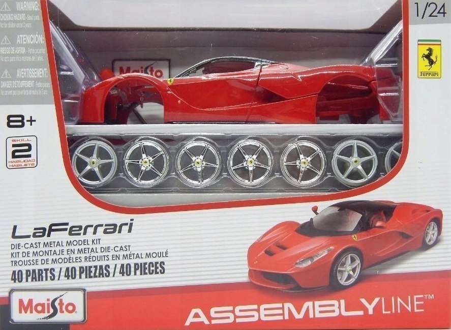Ferrari LaFerrari red 1:24 skládací Maisto