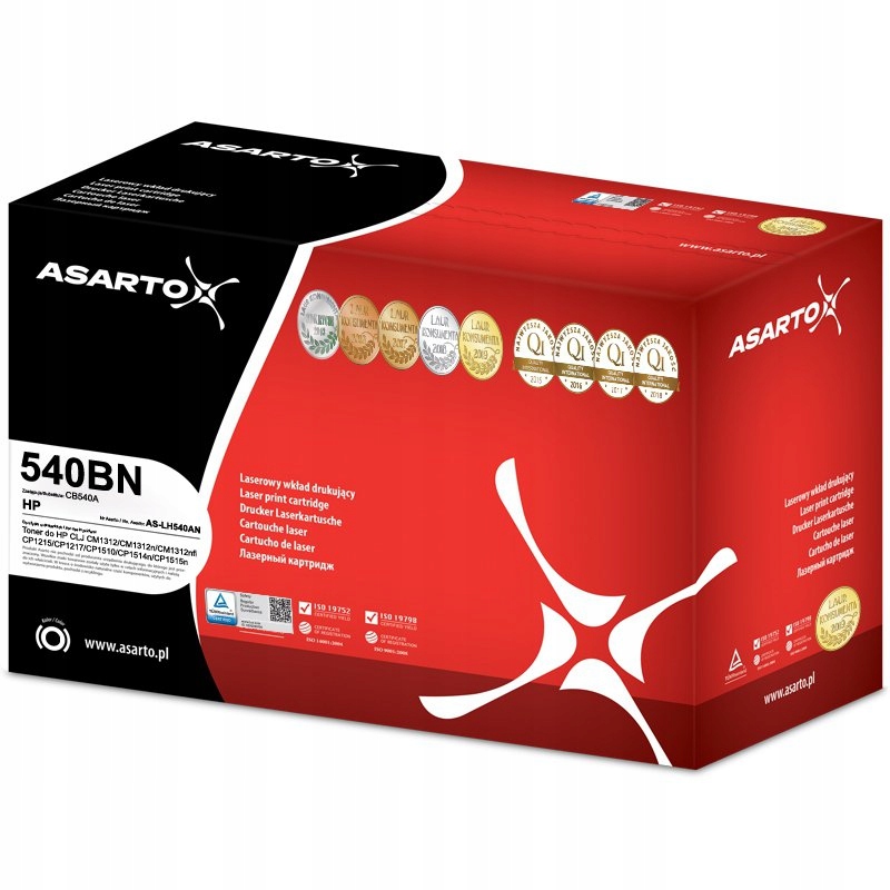 Toner Asarto do Hp 540BN CB540A 2200 str.