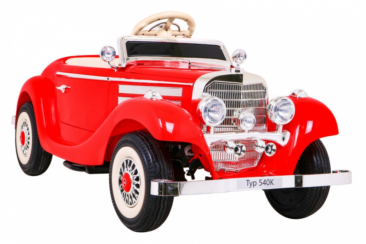 samochód dla dzieci Mercedes Benz Retro typ 540A pilot Tablica Imienna