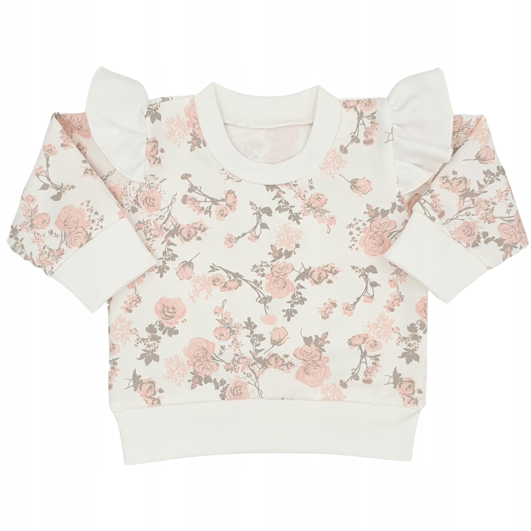 

Bluza dresowa z falbankami, dla dziewczynki r.116