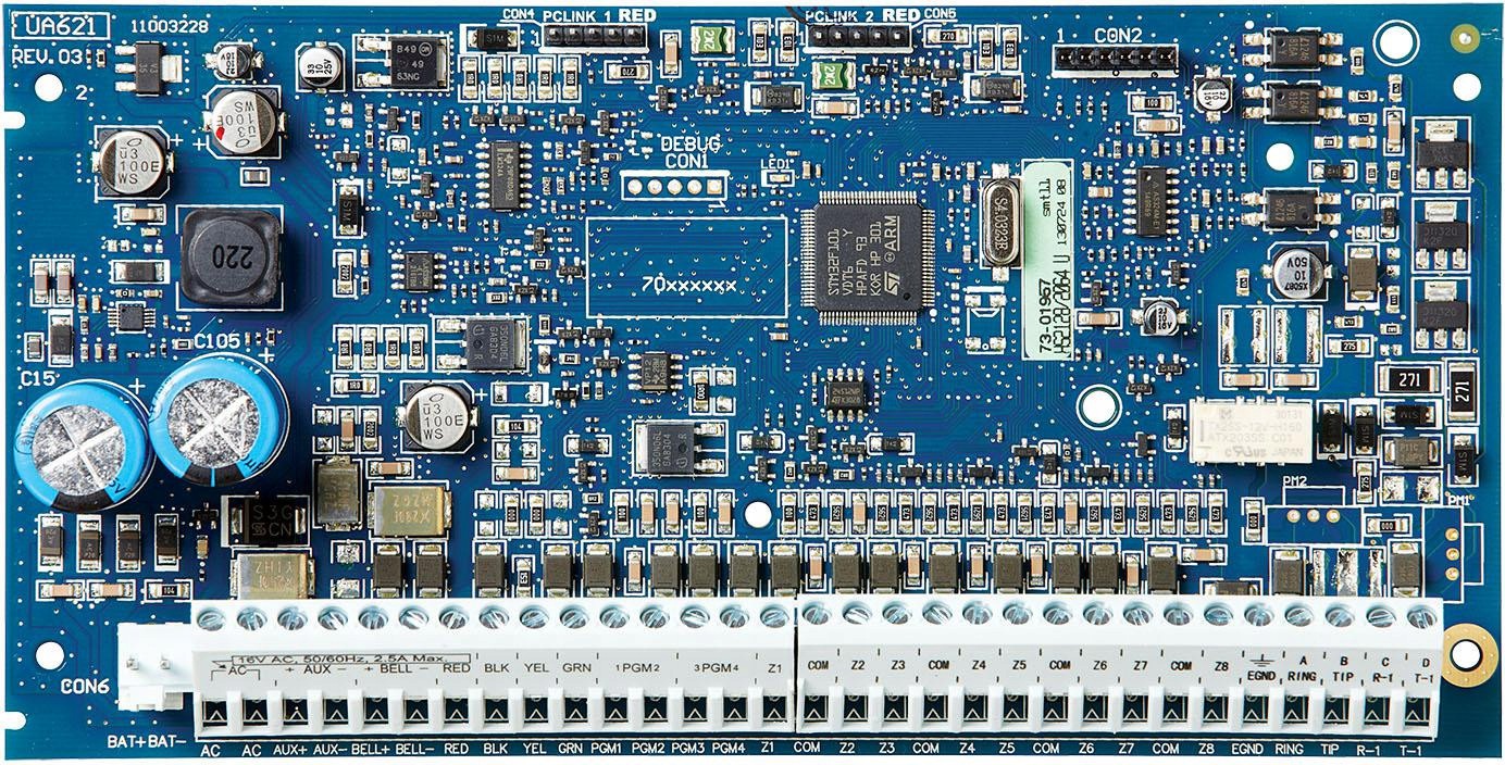 Dsc Centrála HS2064PCBE En No Manuals HS2064PCBE