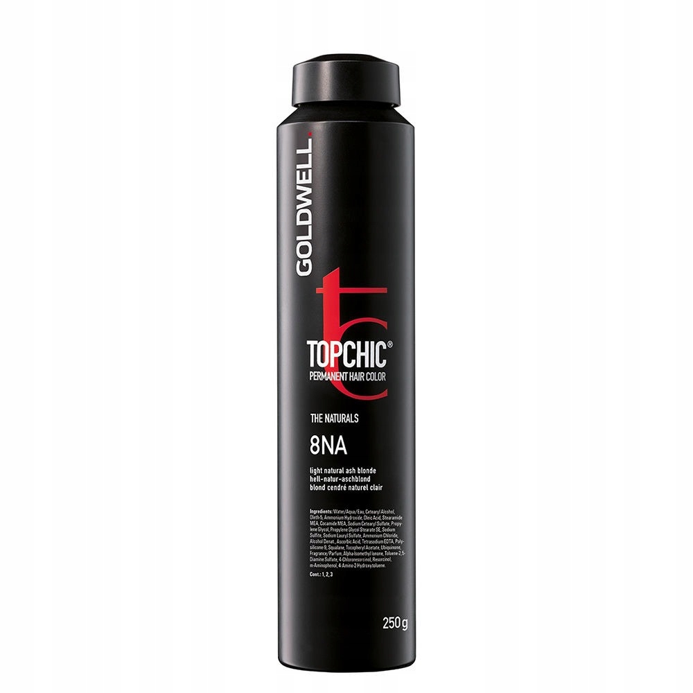 Goldwell, TopChic, Trvalá barva na vlasy, 8NA Světlá přírodní popelavá blond, 250 ml
