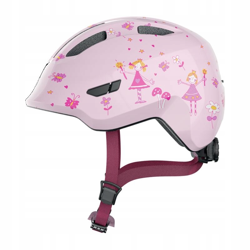 Abus Přilba Smiley 3.0 dětské růžová princezna M (50-55 cm)