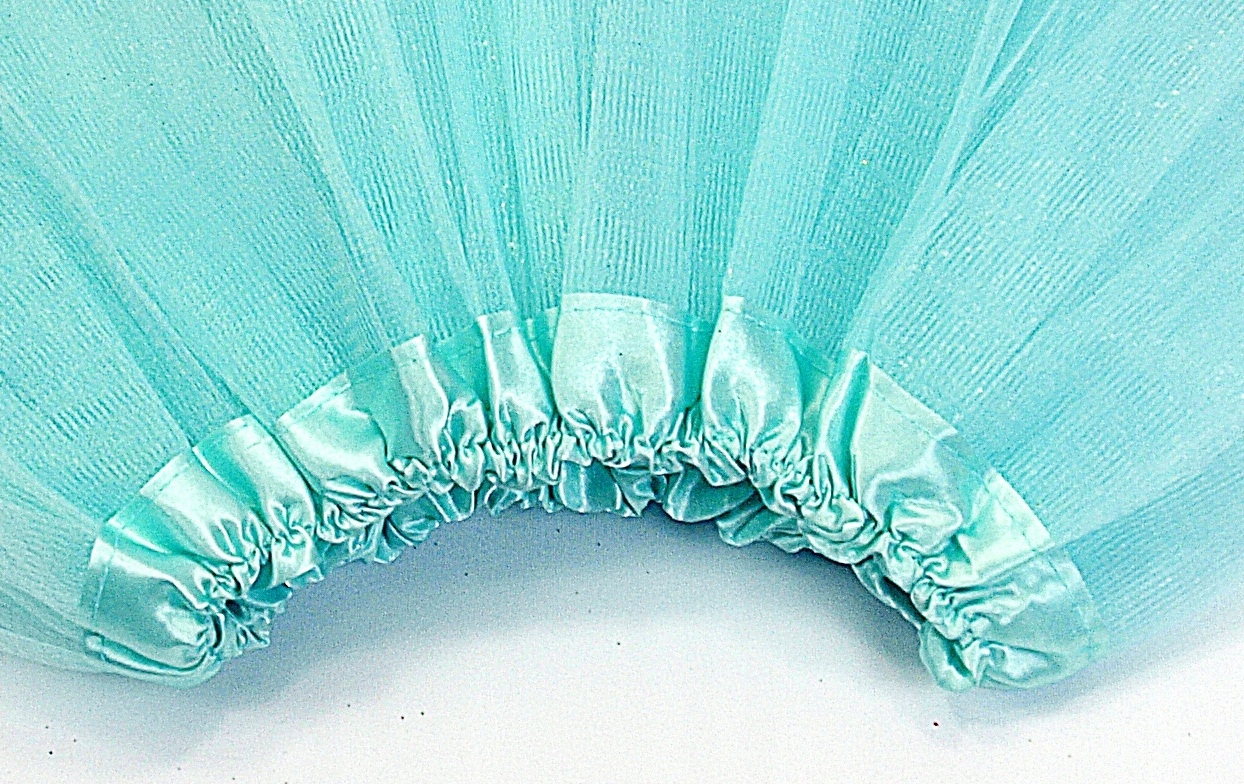 *SPÓDNICZKA TIULOWA SPÓDNICA TUTU 30 cm MIĘTA Wiek dziecka 5 lat +