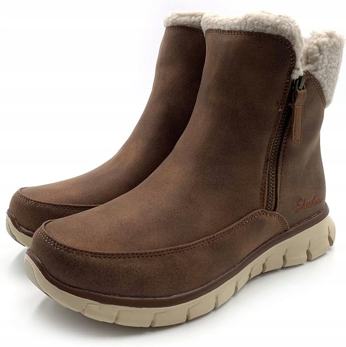 10582P2.BOTKI OCIEPLANE SKECHERS SYNERGY ROZM.40
