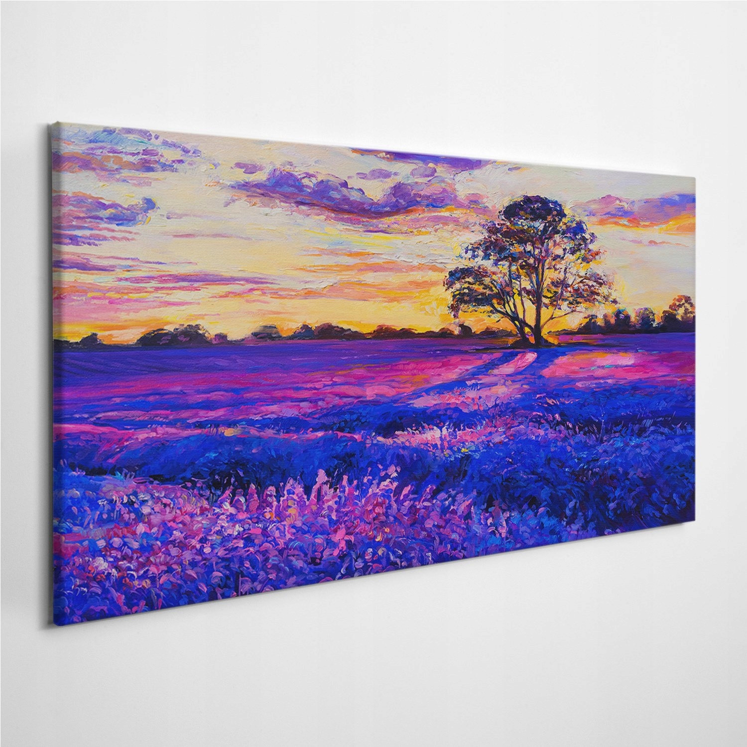 

Foto-obraz na płótnie Lawenda Abstrakcja 120x60 cm