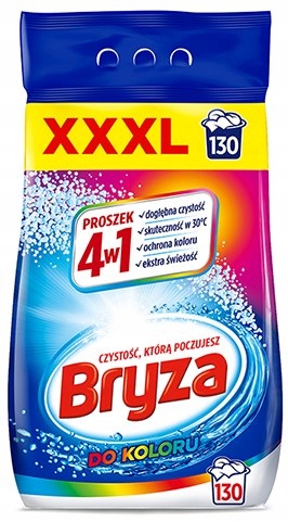 Levně Bryza 4v1 prášek Color 8,45 kg 130 praní