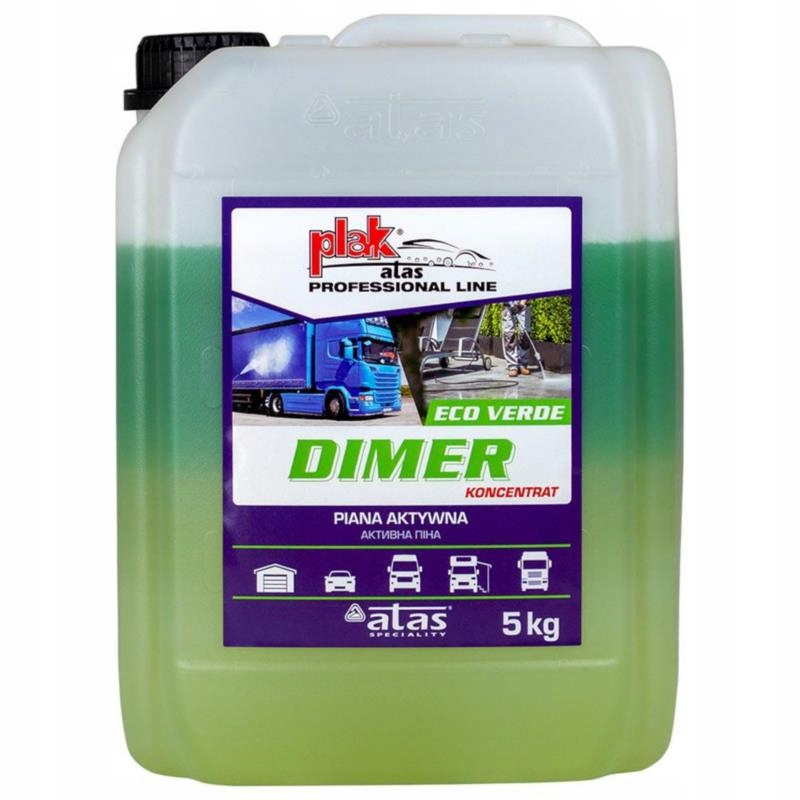 Plak Dimer Eco Verde 5kg aktywna piana Atas