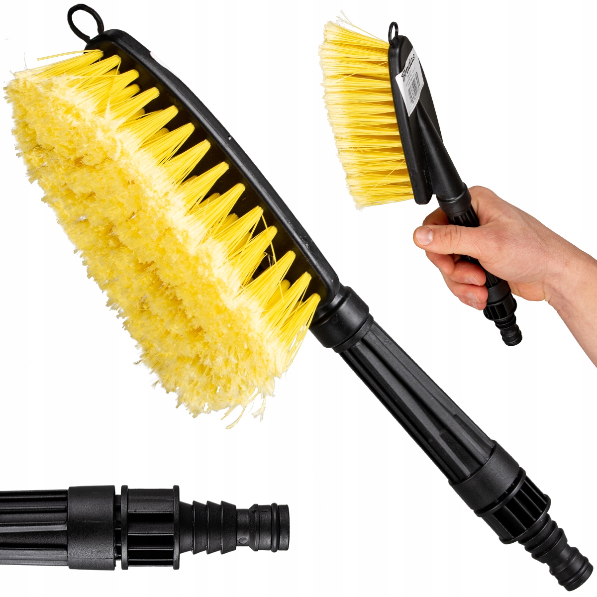 SZCZOTKA DO MYCIA SAMOCHODU CZYSZCZENIA FELG DYSZA