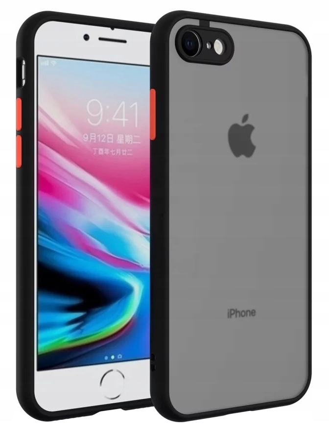 

Etui Ochrona Aparatu Tpu Do Iphone 7/8/SE-2|CZARNY