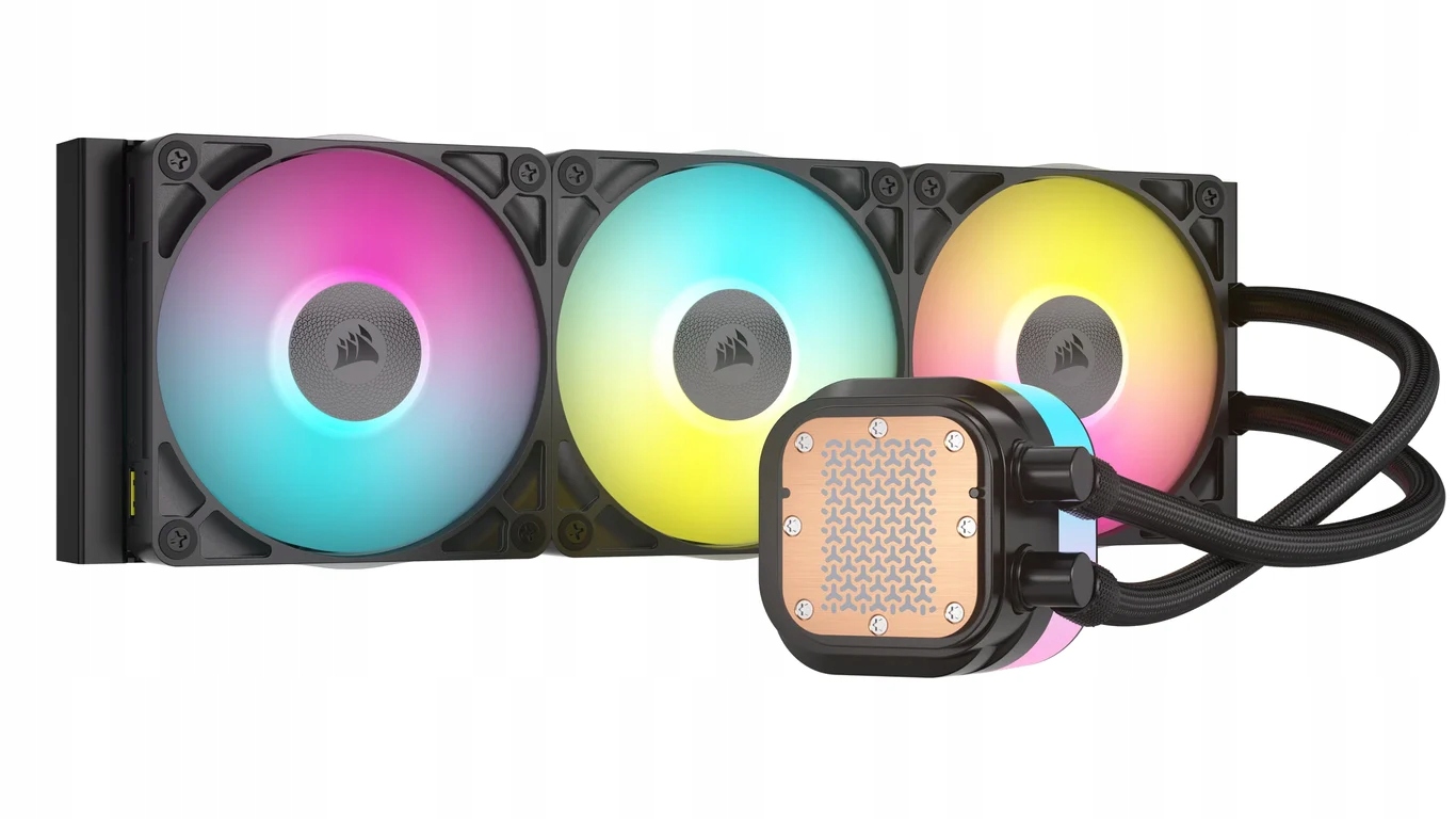 CORSAIR iCUE LINK TITAN 360 RX RGB AIO, 360mm Radiator, Liquid CPU Cooler — 3