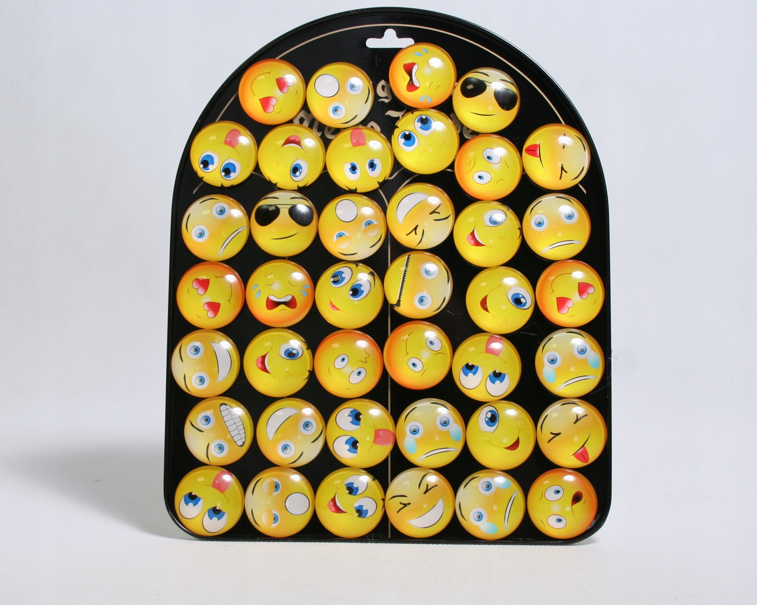 

Magnesy Na Lodówkę do tablic Szklane Buźki emoji