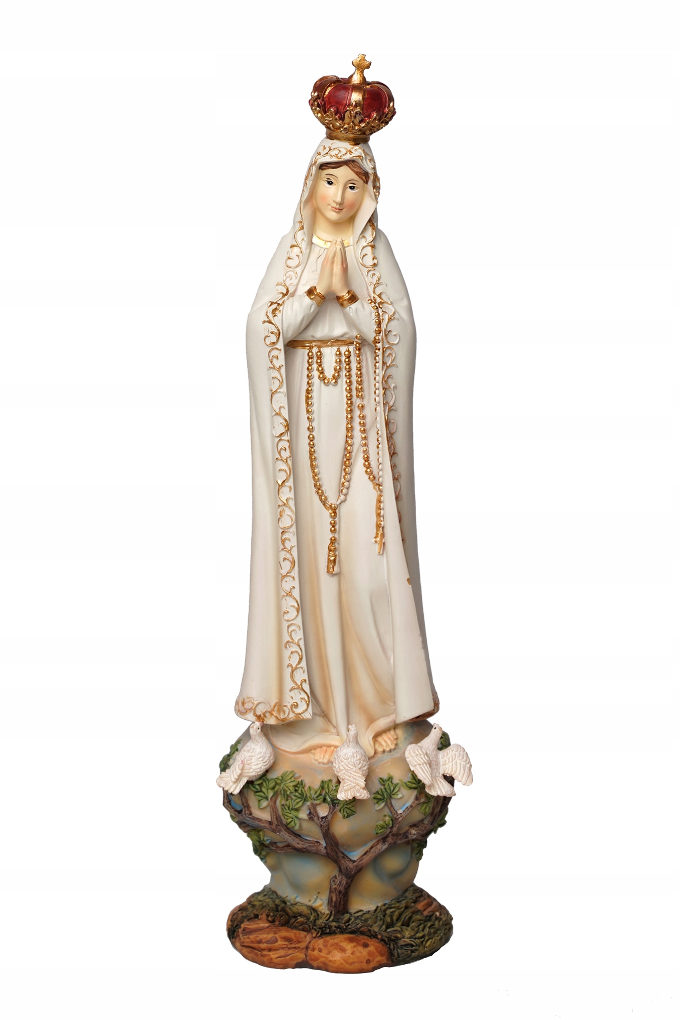 Figurka Matka Boží Madona Fatima Fatimska 30 cm