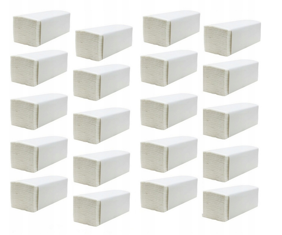 Levně Papírový ručník Zz Bílý Ručník do podavače Hrubý Celulóza 2w A20 M