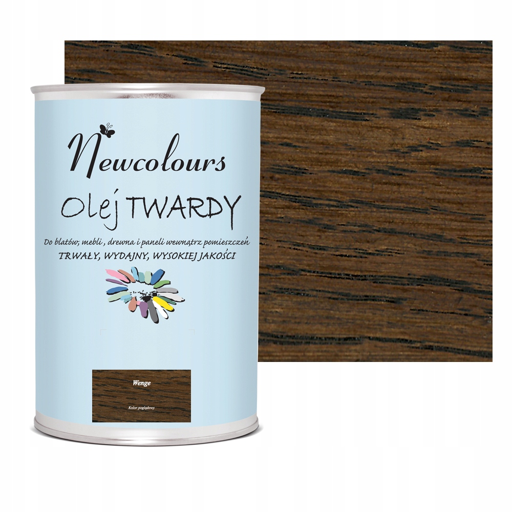 

Olej twardy do mebli Newcolours 900ml Wenge