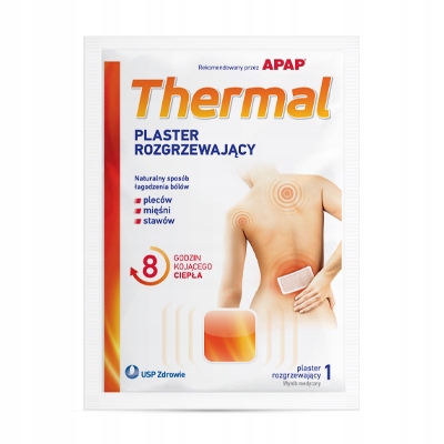 

Apap Thermal plaster rozgrzewający na ból 1szt