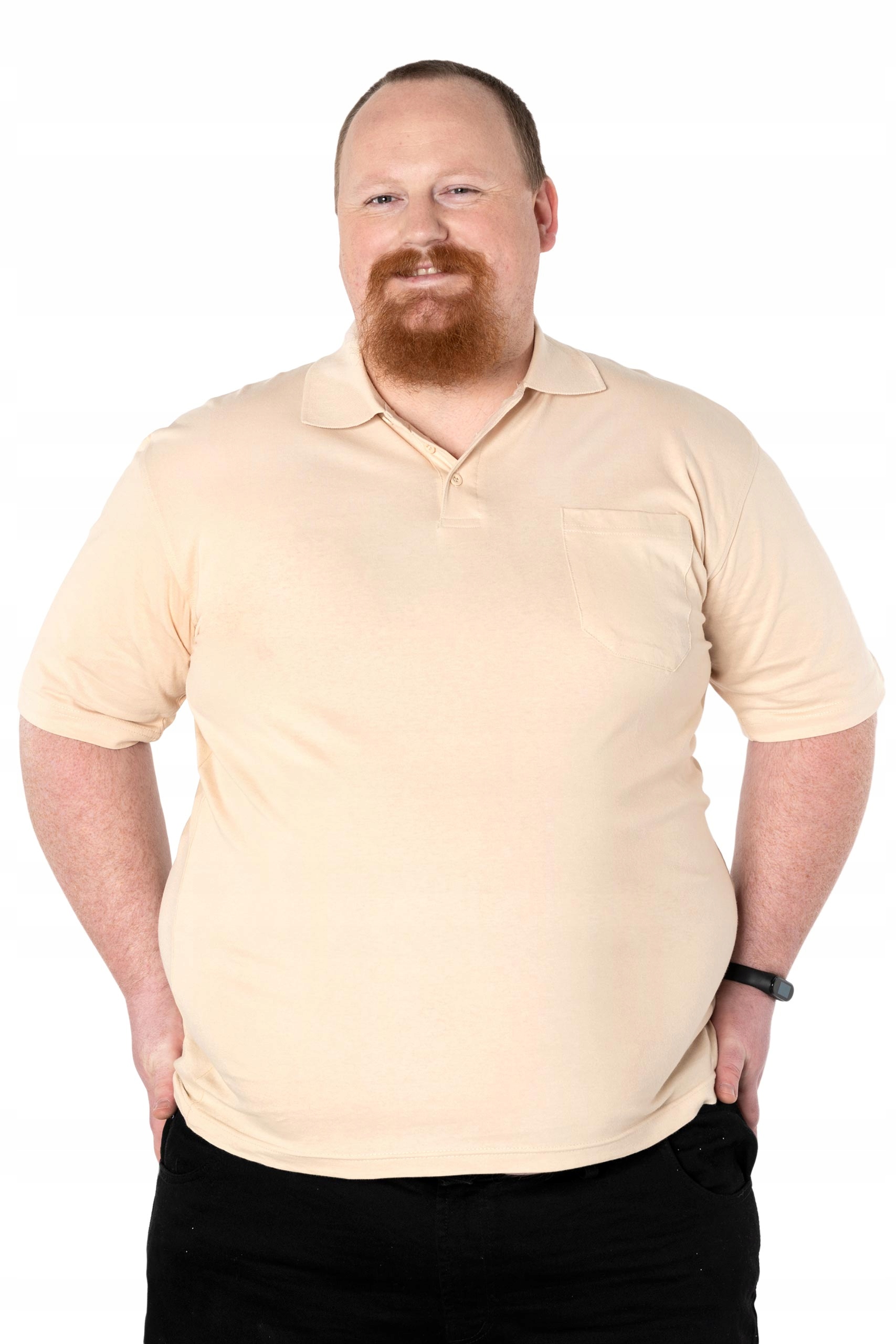 

Duża Koszulka Polo Polówka Męska Bawełna 716-2 3XL