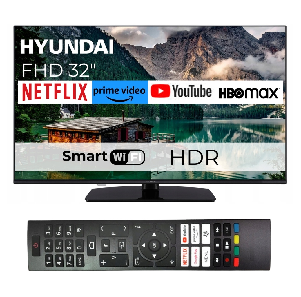 Telewizor Hyundai Full Hd 32'' Smart Wi-Fi FLM32TS349SMART TiVo Os