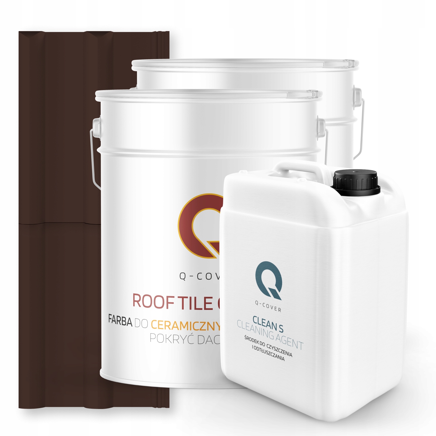Farba Na Keramické Strechy Čokoládová Súprava Hnedá Ral 8017 74 m2 Lesk