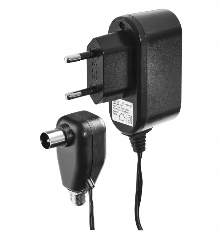

Zasilacz antenowy impulsowy 12V 300mA z gniazdem F