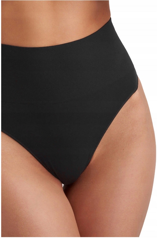 GATTA STRING CORRECT STRINGI WYSZCZUPLAJĄCE Z WYSOKIM STANEM CZARNE XL Płeć kobieta