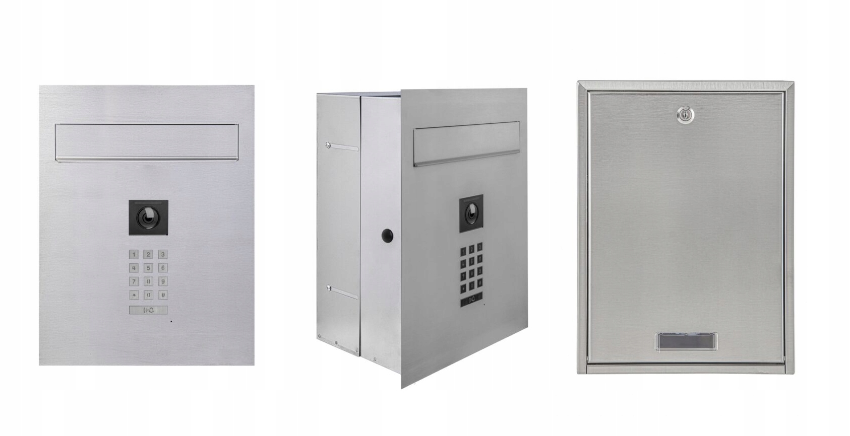 S204-SKP Skrzynka na listy z wideodomofonem Vidos 2IP kamera Full Hd