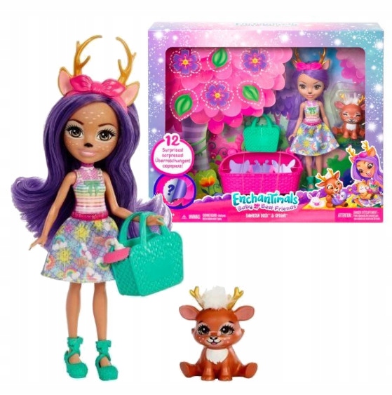 

Mattel Enchantimals Danessa Niespodzianka HLK84