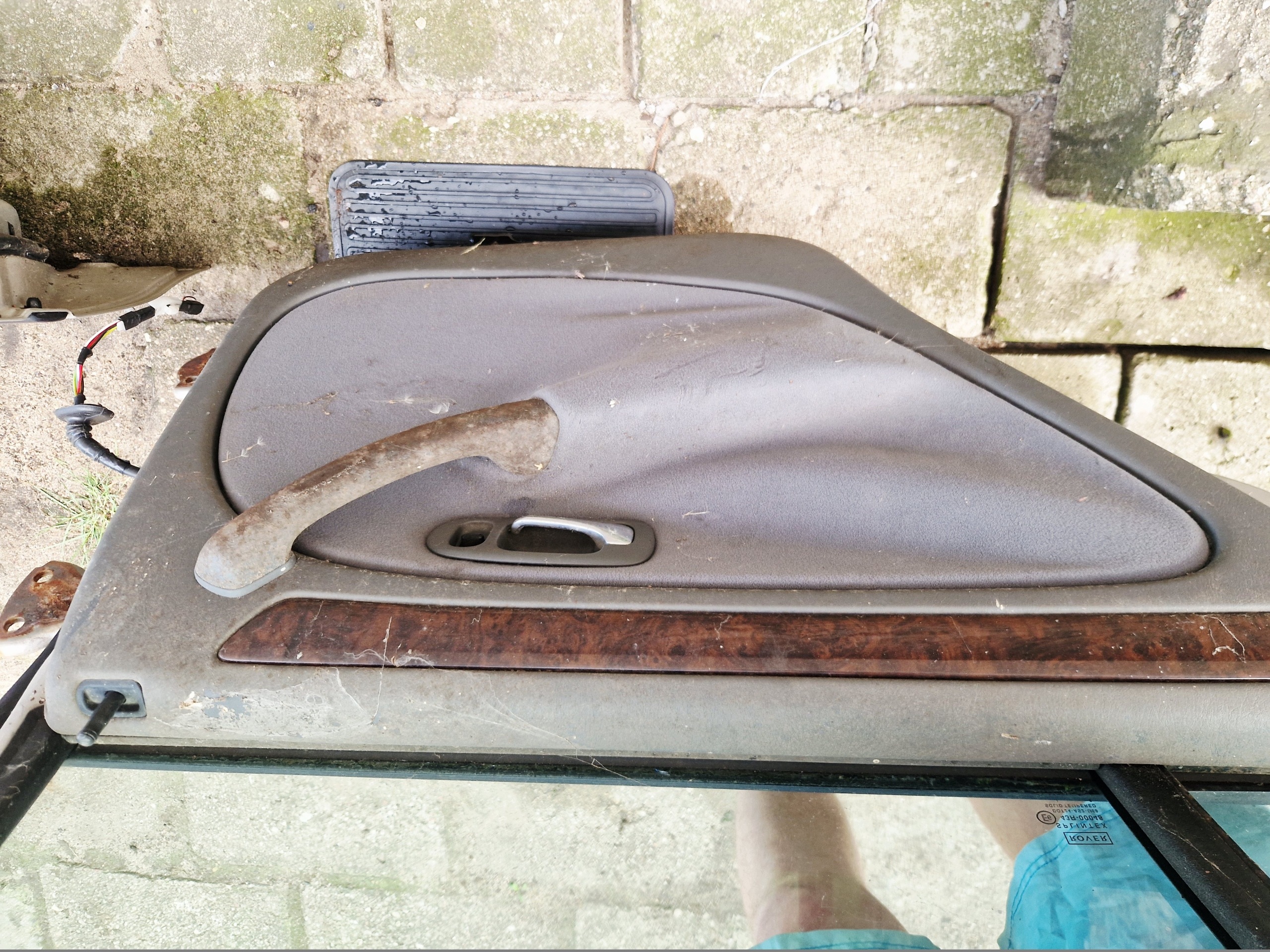 ROVER 400 HB 5D door left rear part rear. silver