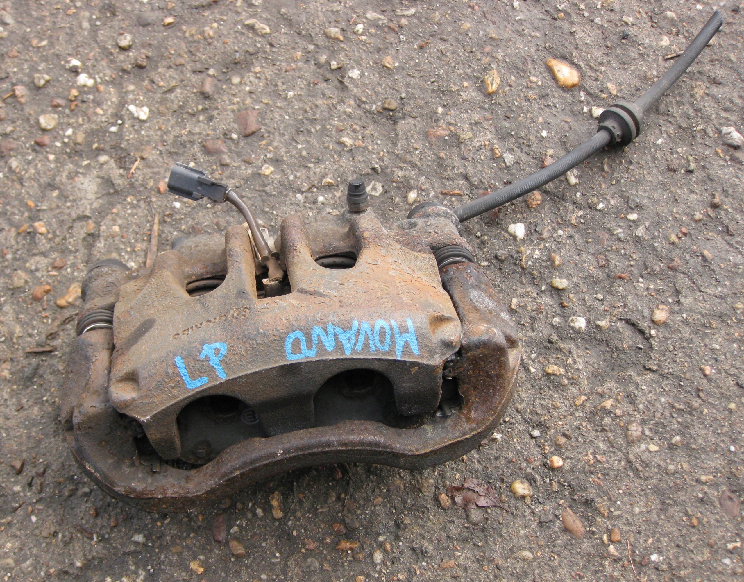 RENAULT MASTER III MOVANO 2.3 DCI caliper brake left front
