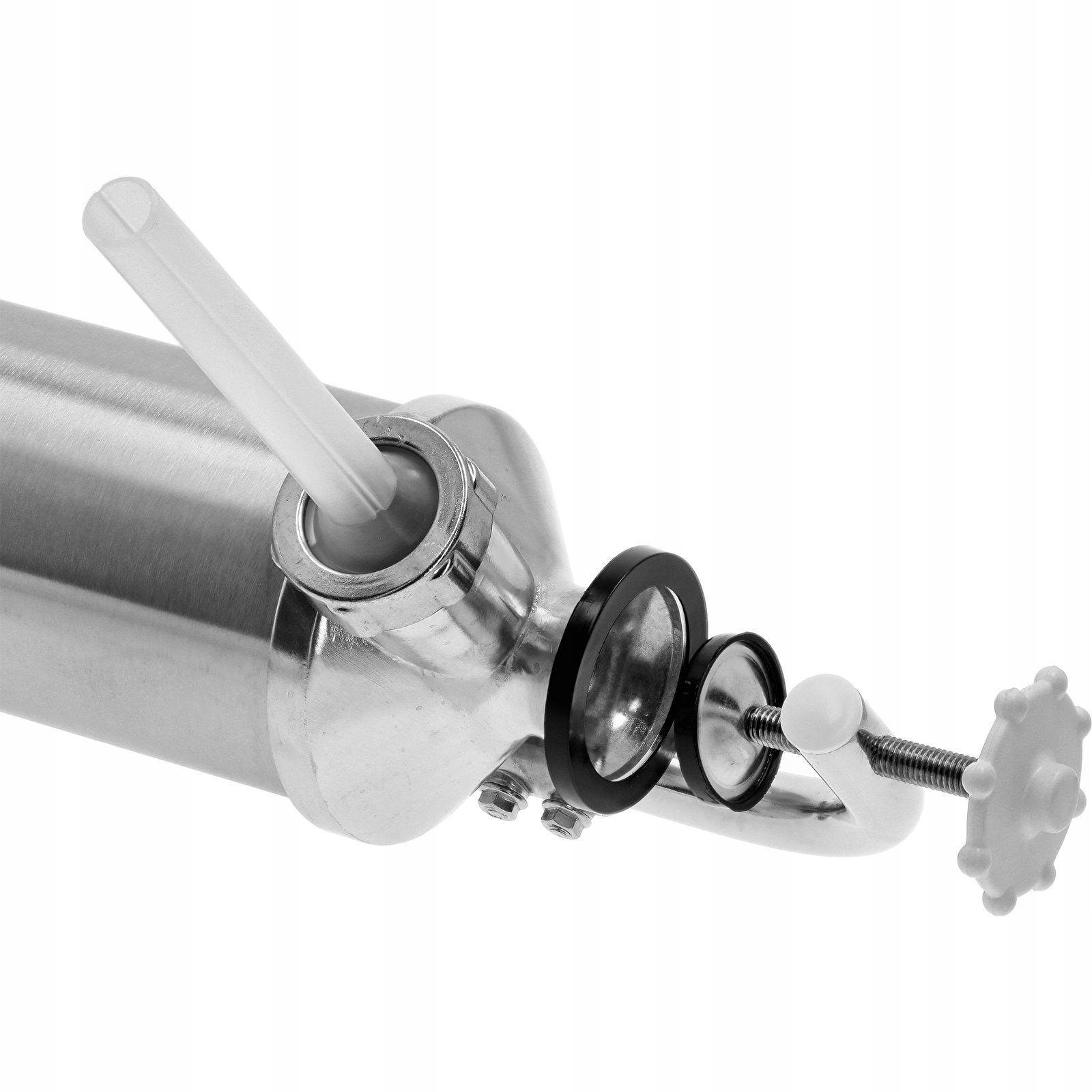 PIONOWA NADZIEWARKA DO KIEŁBAS BROWIN STAL NIERDZEWNA 311007 4 lejki 2,5 kg Kod producenta 311007