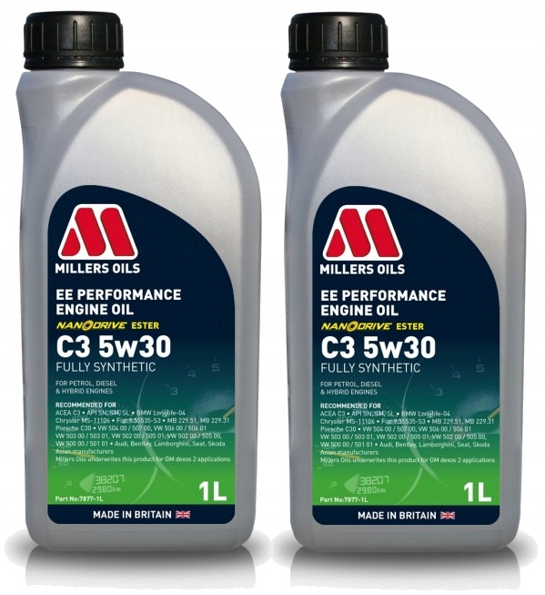 Olej silnikowy Millers Oils Ee Performance C3 5W30 2L