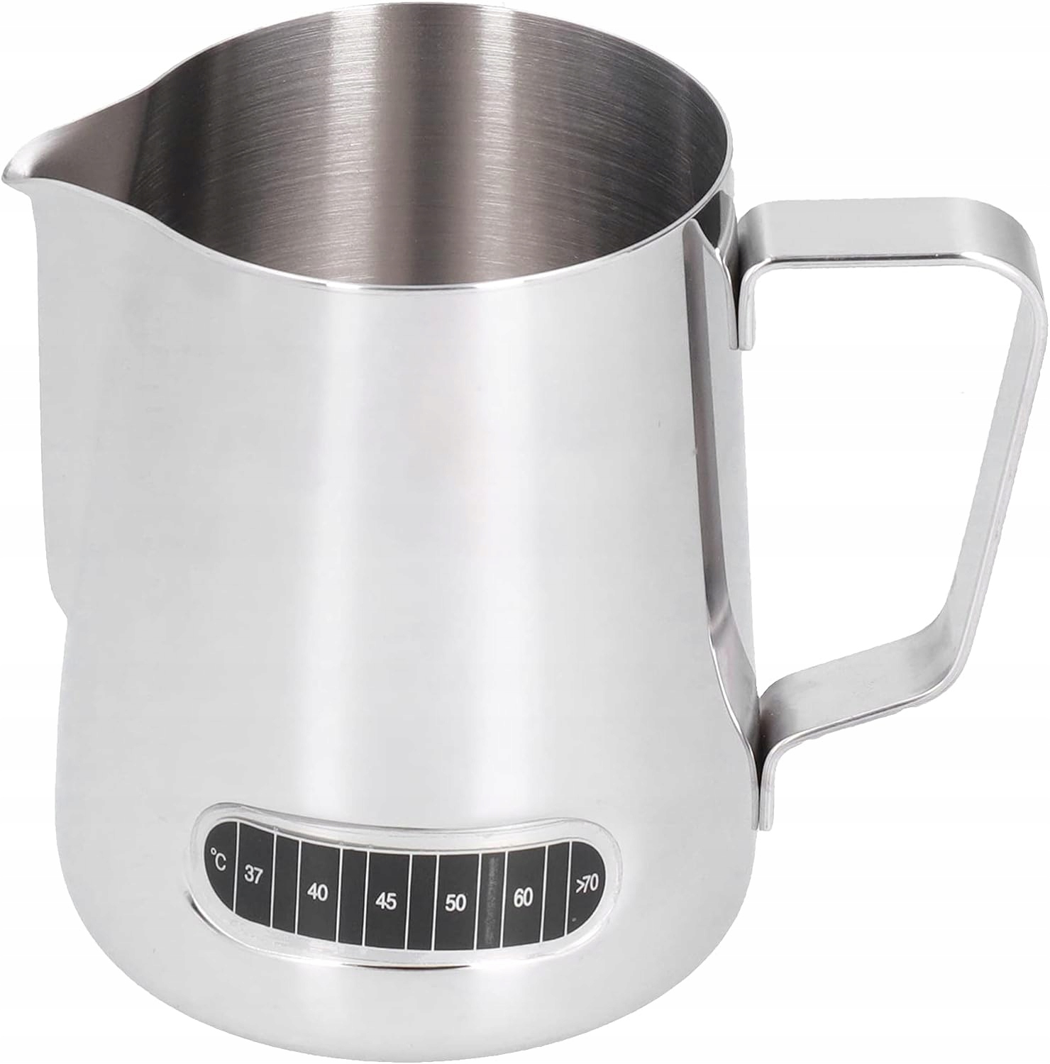 DZBANEK MLECZNIK STAL NIERDZEWNA DO MLEKA ŚMIETANKI Z TEMPERATURĄ 350ML