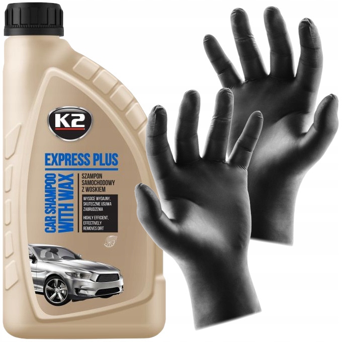 K2 Express Plus 1L Szampon Samochodowy Z Wosk Re